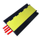 4-Channel Rubber Cable Protector for 1.57" Hose